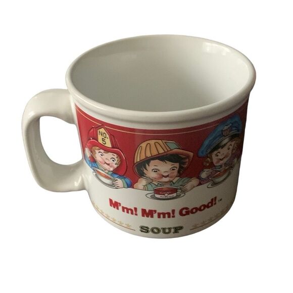 Vintage Campbell’s Kids Soup CupMugs Bowl 1993 Fireman, Policeman, and Nurse - Picture 2 of 11